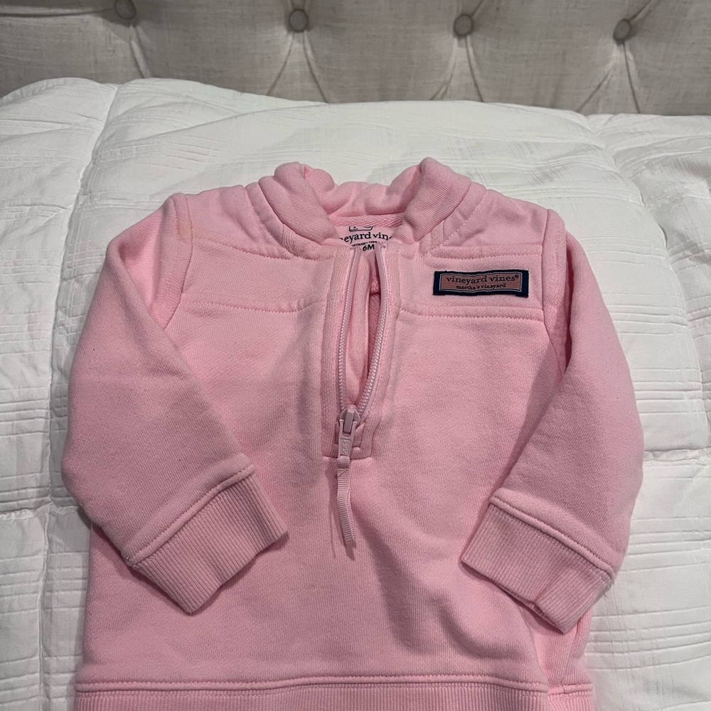 Vineyard Vines Kids Light Pink Hoodie